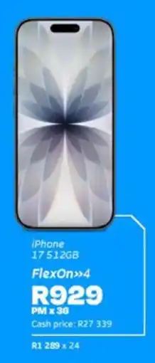 Telkom iPhone 17 512GB offer