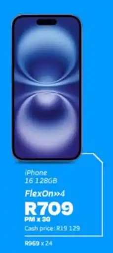 Telkom iPhone 16 128GB offer