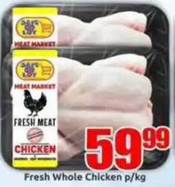 Three Star Cash and Carry MEAT MARKET FRESH MEAT CHICKEN offer