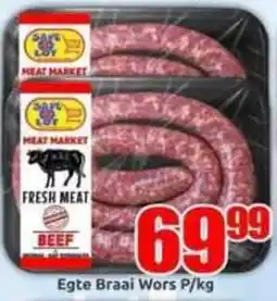 Three Star Cash and Carry Egte Braai Wors offer