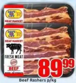 Three Star Cash and Carry Beef Rashers offer