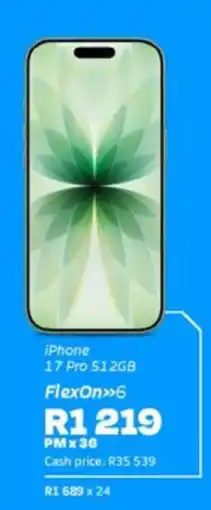 Telkom iPhone 17 Pro 512GB offer