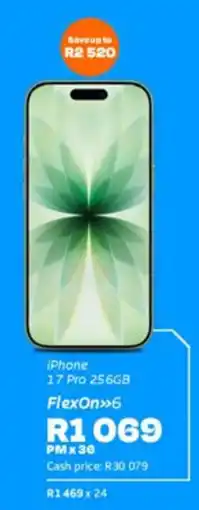 Telkom iPhone 17 Pro 256GB offer