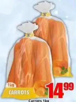 Three Star Cash and Carry Carrots offer