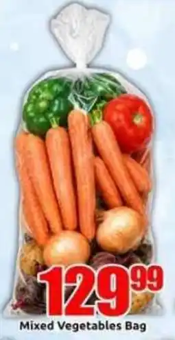 Three Star Cash and Carry Mixed Vegetables Bag offer