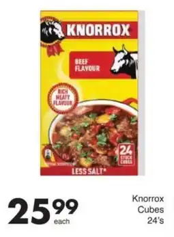 Save Knorrox Cubes offer