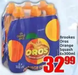 Three Star Cash and Carry Brookes Oros Orange Squash offer