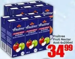 Three Star Cash and Carry Fruitree Fruit Nectar offer
