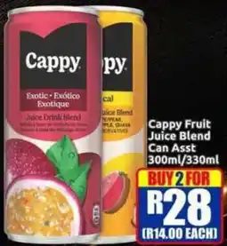 Three Star Cash and Carry Cappy Fruit Juice Blend offer