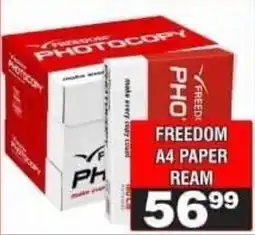 Advance Cash n Carry FREEDOM PHOTOCOPY A4 PAPER offer
