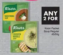 Save Knorr Packet Soup Regular offer