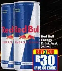 Three Star Cash and Carry Red Bull Energy Drink Assst offer