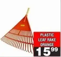 Advance Cash n Carry Plastic Leaf Rake Orange offer