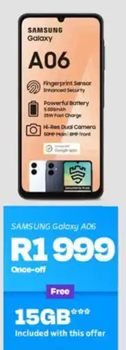 Telkom SAMSUNG Galaxy A06 offer