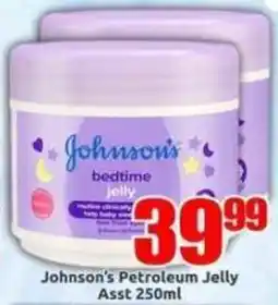 Three Star Cash and Carry Johnson's bedtime jelly offer