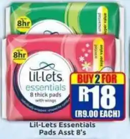 Three Star Cash and Carry Lil-Lets Essentials Pads offer