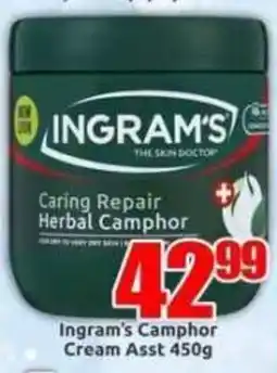 Three Star Cash and Carry Ingram's Caring Repair Herbal Camphor Cream offer