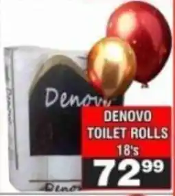 Advance Cash n Carry Denovo Toilet Rolls offer