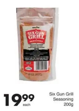 Save Six Gun Grill Seasoning offer