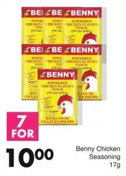 Save Benny Chicken Seasoning offer