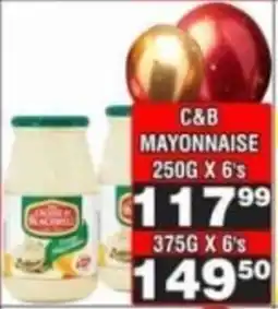 Advance Cash n Carry C&B MAYONNAISE offer