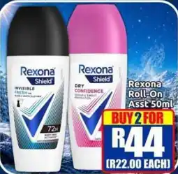 Three Star Cash and Carry Rexona Shield Roll-On Assorted offer
