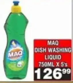 Advance Cash n Carry MAQ Dish Washing Liquid offer