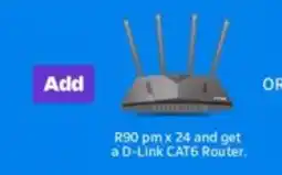 Telkom D-Link CAT6 Router offer