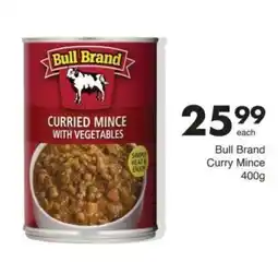 Save Bull Brand Curry Mince offer