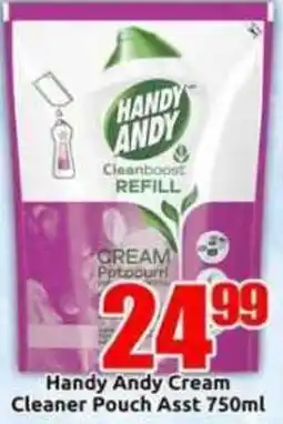 Three Star Cash and Carry Handy Andy Cream Cleaner Pouch offer