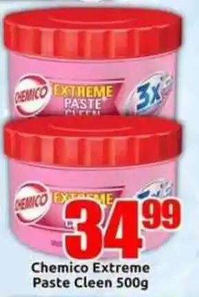 Three Star Cash and Carry Chemico Extreme Paste Clean offer