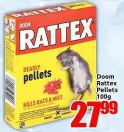 Three Star Cash and Carry Doom Rattex Pellets offer
