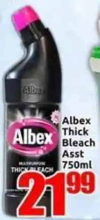 Three Star Cash and Carry Albex Thick Bleach offer