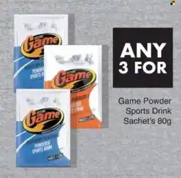 Save Game Powder Sports Drink offer