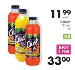 Save Brookes Crush offer
