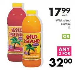 Save Wild Island Cordial offer