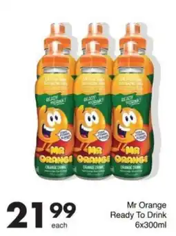 Save Mr Orange Ready To Drink offer