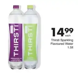 Save Thirsti Sparkling Flavoured Water offer