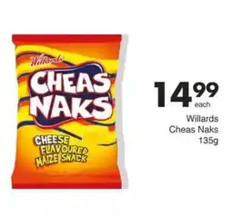 Save Willards Cheas Naks offer