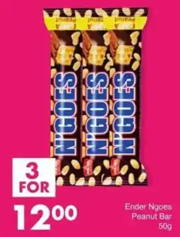 Save Ender Ngoes Peanut Bar offer