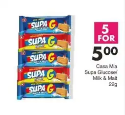 Save Casa Mia Supa Glucose/ Milk & Malt offer