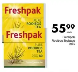 Save Freshpak Pure Rooibos Tea offer
