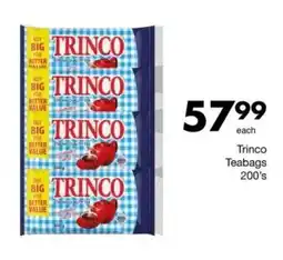 Save Trinco Teabags 200's offer