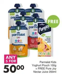 Save Parmalat Kids Yoghurt Pouch offer