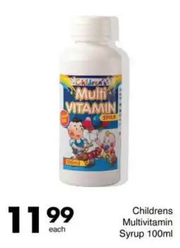 Save Childrens Multivitamin Syrup offer