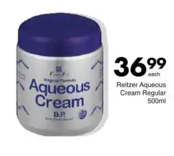 Save Reitzer Aqueous Cream Regular offer