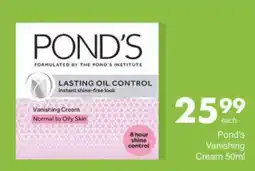 Save Pond's Vanishing Cream offer