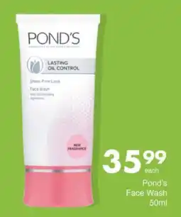 Save Pond's Face Wash offer