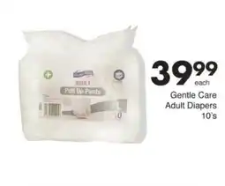 Save Gentle Care Adult Diapers offer