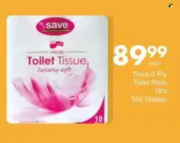 Save Save Toilet Tissue offer